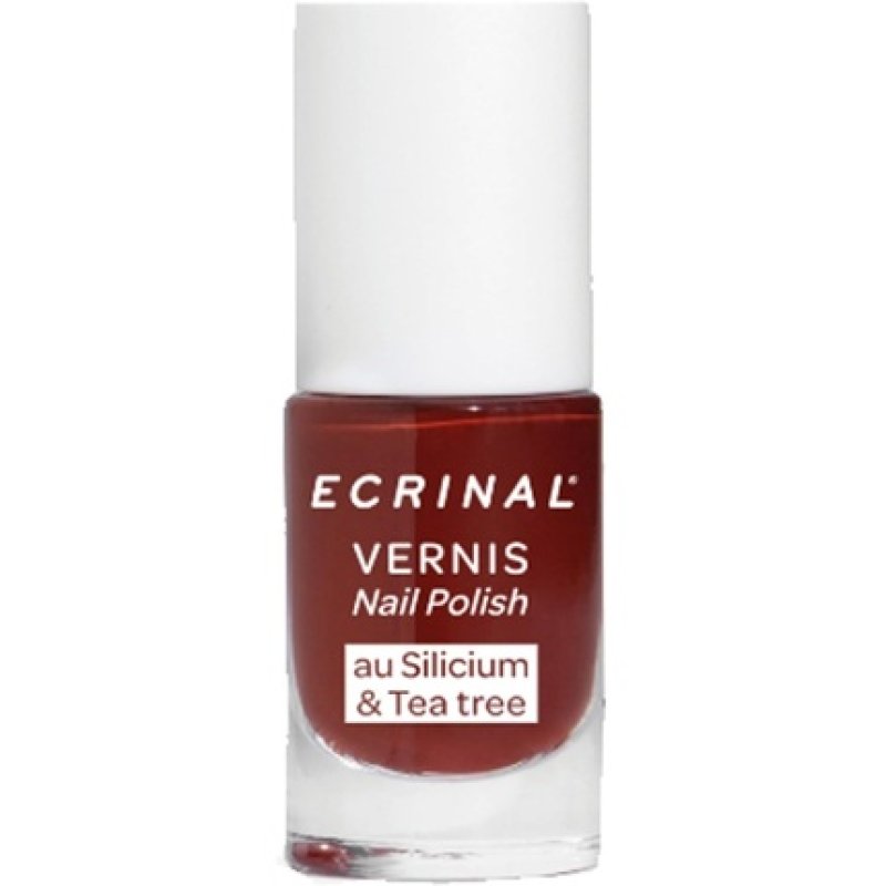 Ecrinal Silicium Tea Tree Varnish 5ml - Terracotta