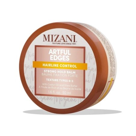 Mizani Artful Edges Edge Control Gel Strong Hold Hair Balm Flake-Free