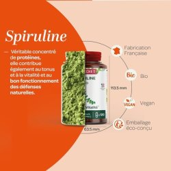 Superdiet Organic Spirulina Tone and Vitality Sports Recovery