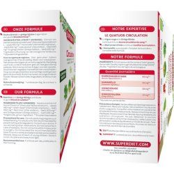 Superdiet Quatuor Circulation Bio Light Legs with Chestnut