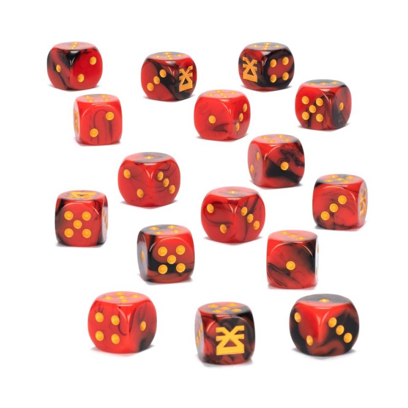 Warhammer AoS - Blades of Khorne Dice Set (V.4)