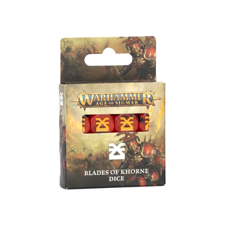 Warhammer AoS - Blades of Khorne Dice Set (V.4)