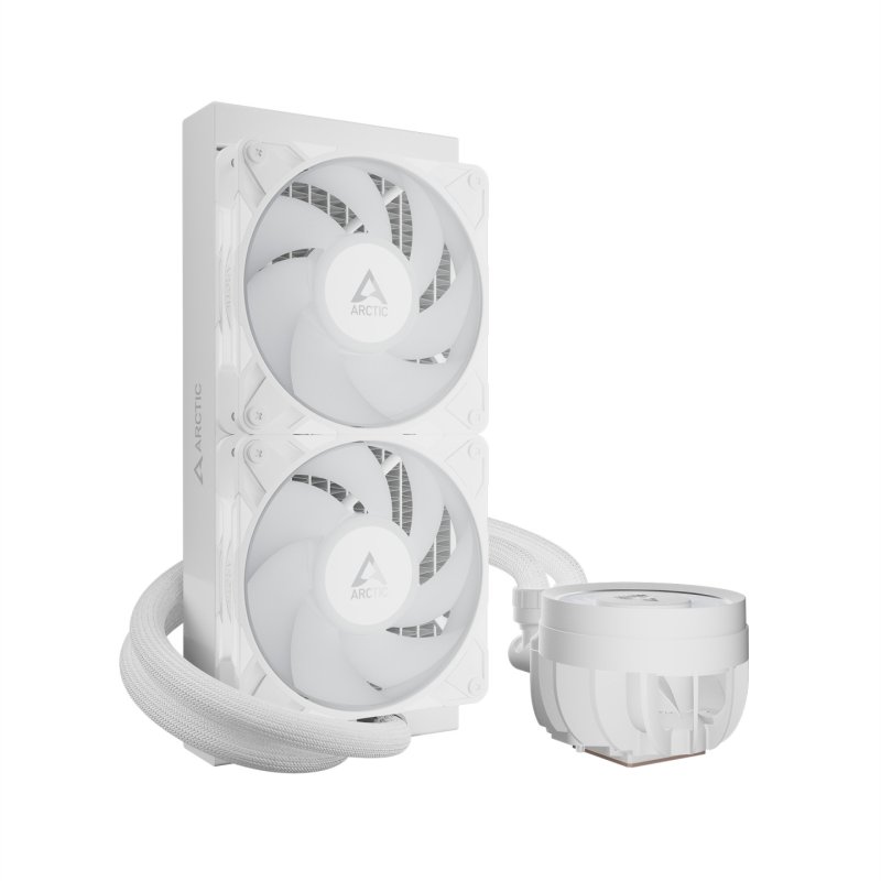 Arctic Liquid Freezer III Pro A-RGB 240mm Liquid CPU Cooler, P12 Pro PWM Fans & PWM Controlled Pump, White