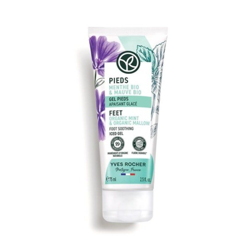 Yves Rocher Cooling Gel to Relieve Leg Fatigue Organic Mint 75ml 2.5fl oz