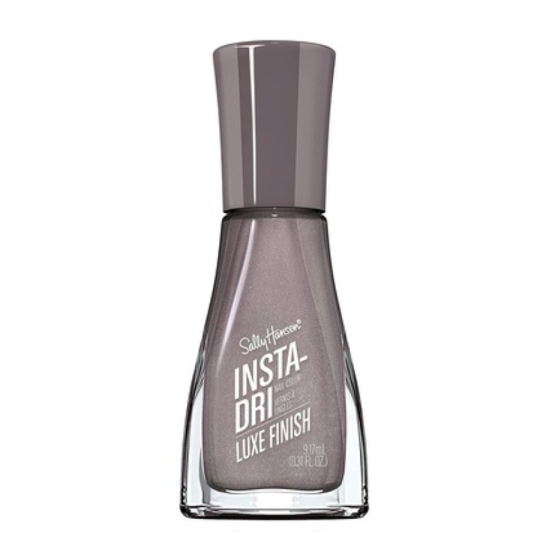 Sally Hansen Insta-Dri Nail Polish Luxe Finish Collection Extrava-Grey 0.31 Fl Oz