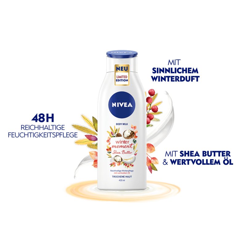 NIVEA 93702 crème et lotion pour le corps 400 ml Lait