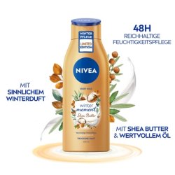 Nivea Body Milk Winter Moment Intensively Nourishing Body Lotion with Shea Butter