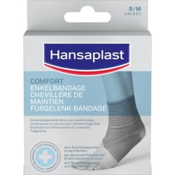 Hansaplast Comfort Ankle Bandage S/M - Ideal Support For Ankle Injuries