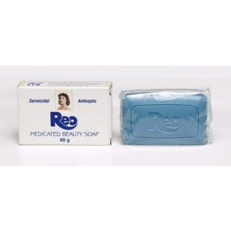 Reo Cleansing Antiseptic Beauty Soap - 80g, Cleans Acne Prone Skin, Anti