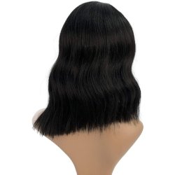Sleek Synthetic Lace Front Wig with Baby Hair 13" High Temperature Fiber Loose