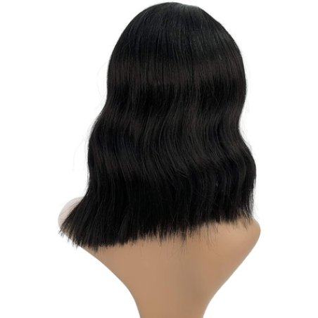 Sleek Synthetic Lace Front Wig with Baby Hair 13" High Temperature Fiber Loose