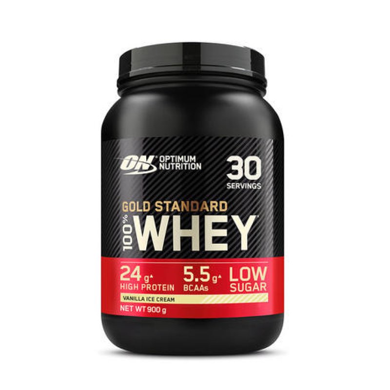 Optimum Nutrition Gold Standard Whey Protein Vanilla Ice Cream 30 Servings 900g