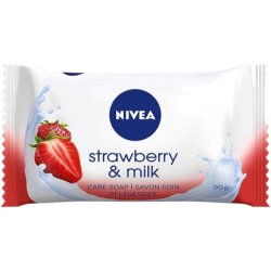NIVEA Strawberry & Milk Care Soap 90g