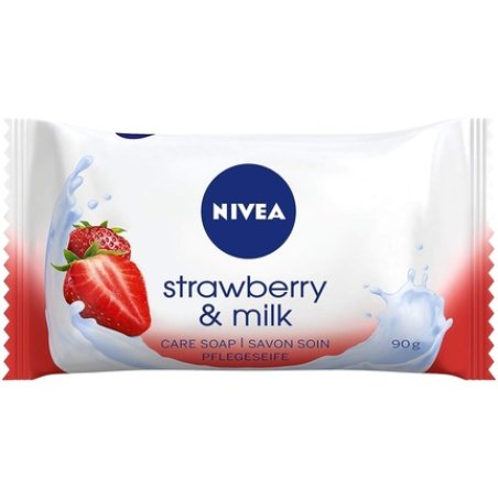 NIVEA Strawberry & Milk Care Soap 90g