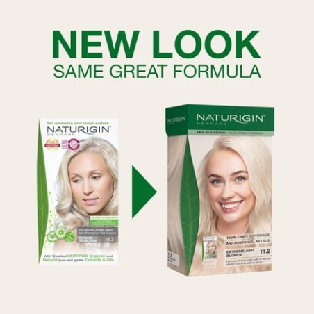 Naturigin Extreme Ash Blonde Hair Dye 112 Permanent Hair Color with Natural Ingredients