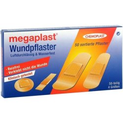 Pflastersortiment 4-Fach Sorbent 50 Pieces