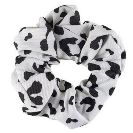 Medisei Dalee Hair White Printed Hair Tie Made Of Soft Fabric 1 Piece