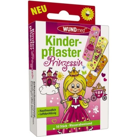 Wundmed Children's Princess Plasters 10 Pieces Each
