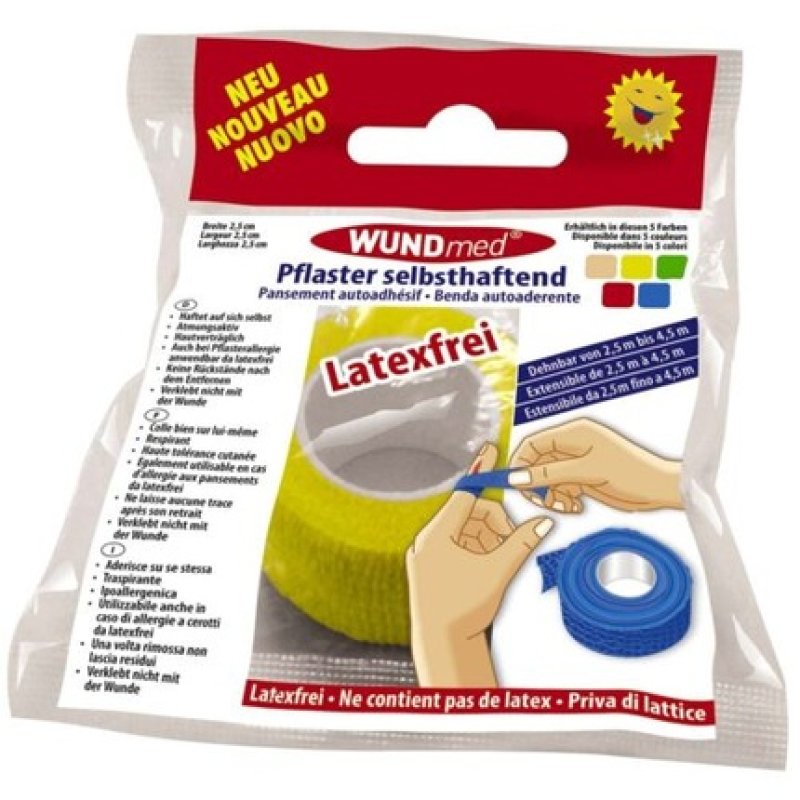 Wundmed Self Adhesive Patches 2.5-4.5m x 2.5cm