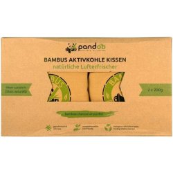 Pandoo Bamboo Air Freshener 2 Pieces 200g Each Natural with Activated Carbon - Pack of 2
