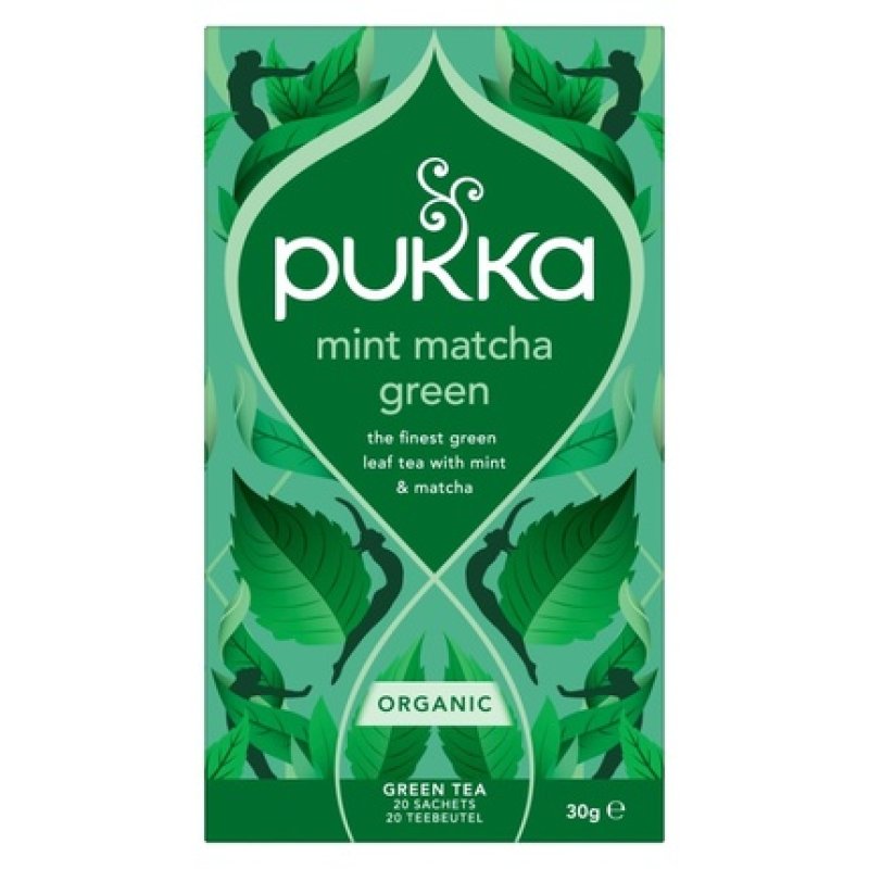 Pukka Tea Mint Matcha Green - Organic Green Tea With Mint