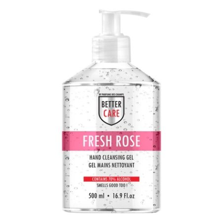 Better Care Hand Sanitizer Gel, Rose Scented, Alcohol-Based, 500ml