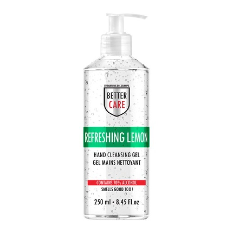 Better Care Hand Sanitizer Gel, Lemon Scented, Alcohol-Based, 250ml