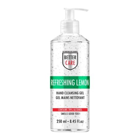 Better Care Hand Sanitizer Gel, Lemon Scented, Alcohol-Based, 250ml