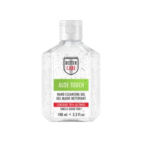 Better Care Hand Sanitizer Gel, Aloe Scented, Alcohol-Based - 100ml