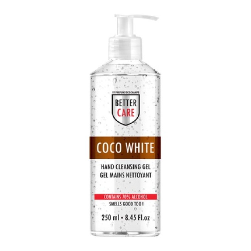 Better Care Hand Sanitizer Gel, Coconut Scented, Alcohol-Based, 250ml