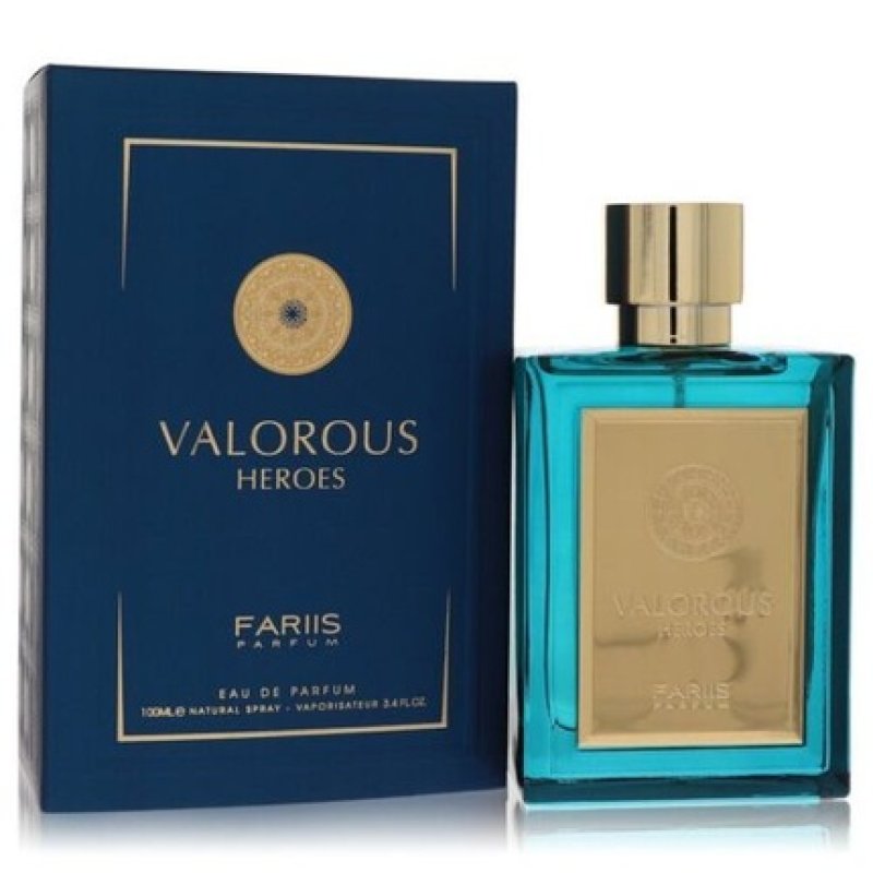Fariis Valorous Heroes Eau De Parfum Spray 3.4 Oz for Men