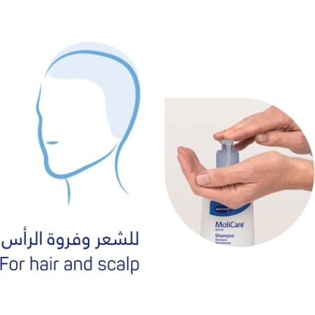 Molicare Skin Shampoo for Gentle pH Neutral Hair Wash