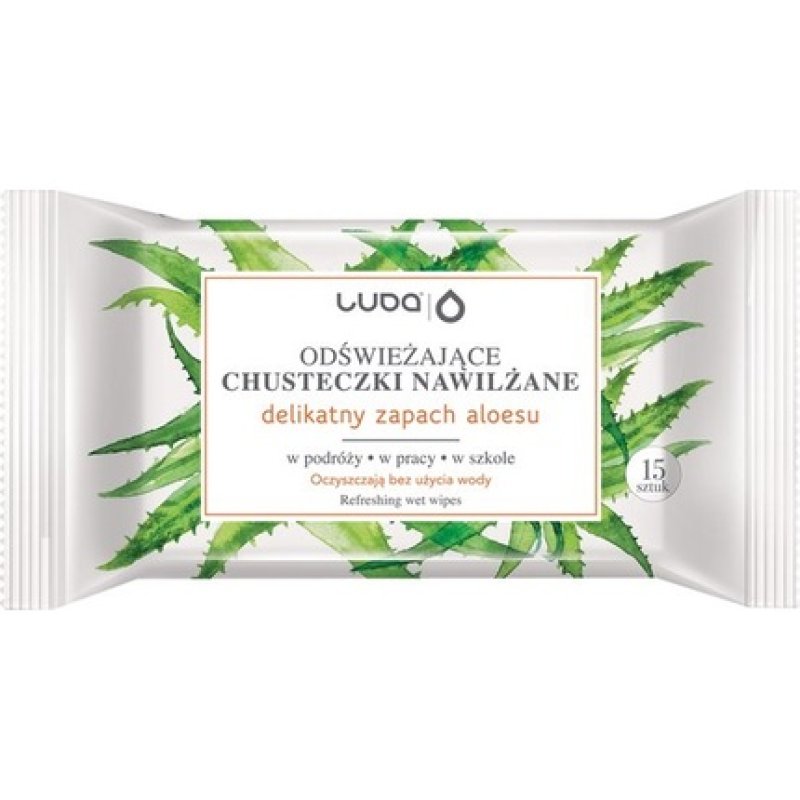 Refreshing Wet Wipes Aloe Vera 15st