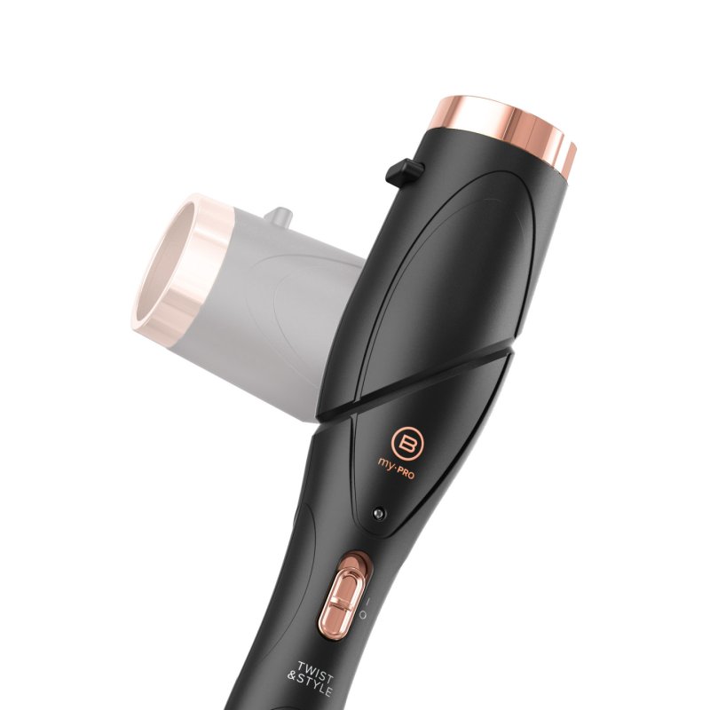 Bellissima My Pro Twist&Style Curling Iron with 3 Attachments Ceramic Surface