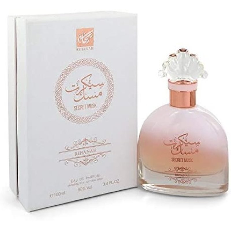 Rihanah Secret Musk Eau De Parfum Spray for Women 100ml