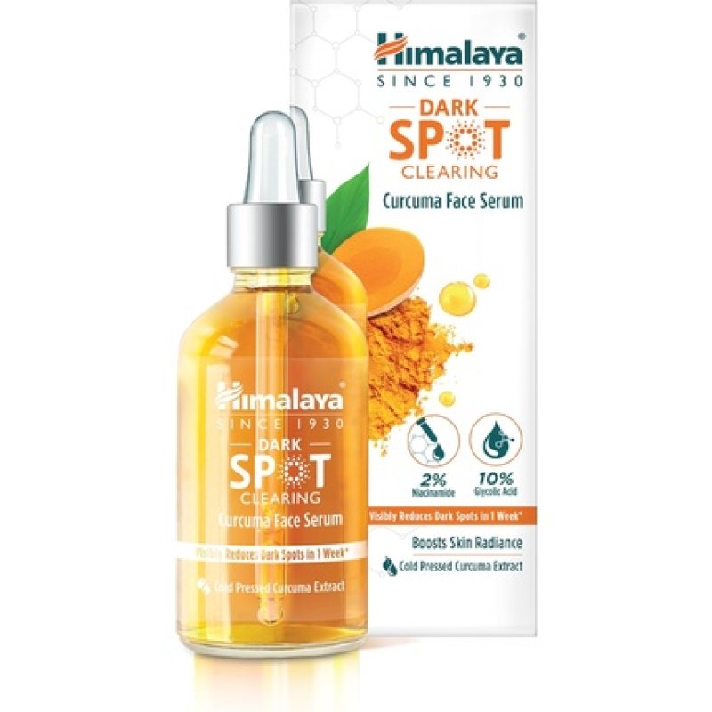 Himalaya Dark Spot Clearing Curcuma Face Serum - Visibly Reduces Dark Spots