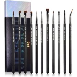 Jessup Eyeliner Brush Set Professional Eye Liner Makeup Brushes 11pcs