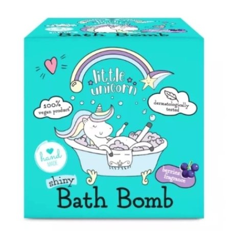 Little Unicorn Shimmering Bath Balls Berry 165g