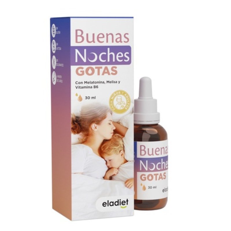 Eladiet Good Night Drops For Children And Adults 30 Ml