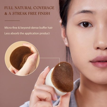 Jessup Makeup Brush Flat Top Kabuki Foundation Brush for Face Blush