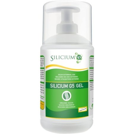 SILICIUM G5 Gel Transdermal Silica Supplement for Skin Application and Dermal Absorption 500ml