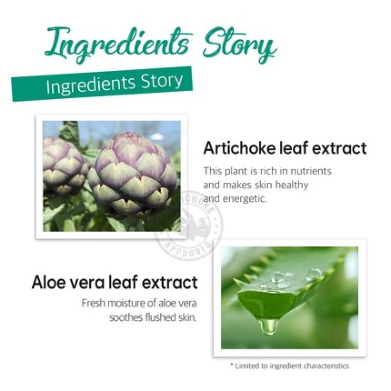 Petitfee Soothing Hydrogel Artichoke Face Mask