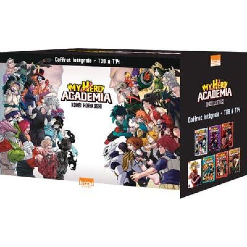 STOCKJBE1 - MY HERO ACADEMIA - Coffret - Tome 8 à 14