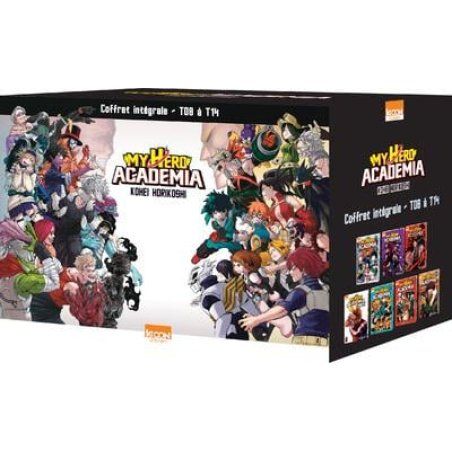 STOCKJBE1 - MY HERO ACADEMIA - Coffret - Tome 8 à 14