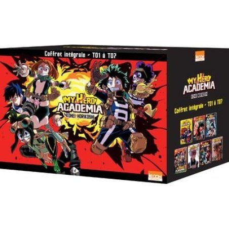 MY HERO ACADEMIA - Coffret - Tome 1 à 7