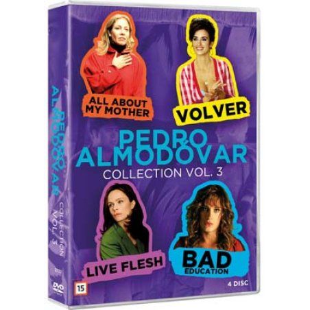 ALMODOVAR BOKS 3 - 4 DVD MOVIE BOX SET