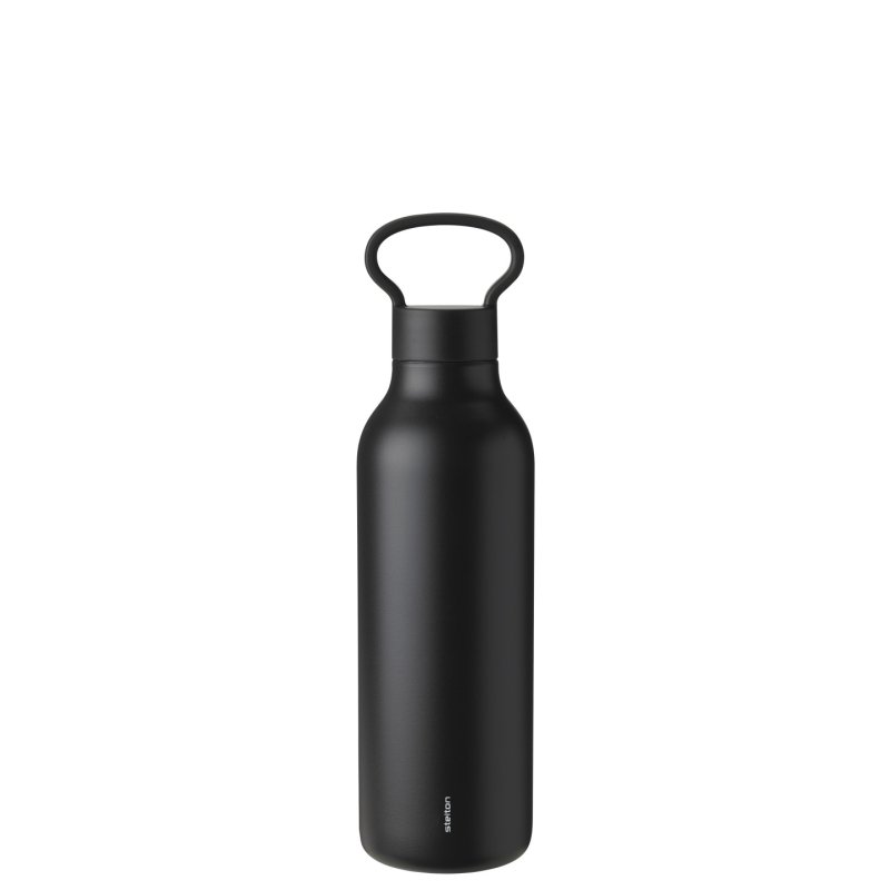 Stelton - Tabi vacuum insulated bottle - Black - 0.55 l