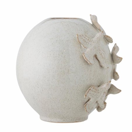 Creative Collection - Abira Vase H25 cm - Nature Stoneware