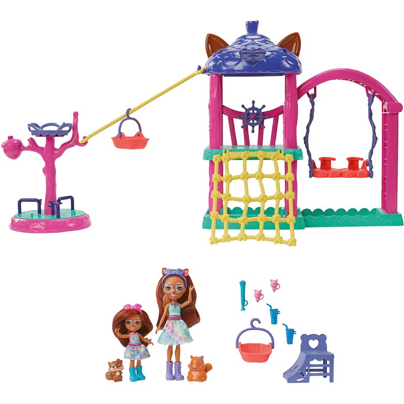 Enchantimals City Tails City Fun Playground Playset