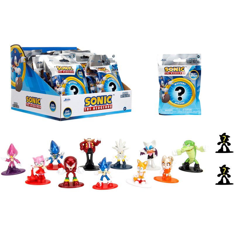 figurine 6cm sonic - assortiment, modèle choisi aléatoirement